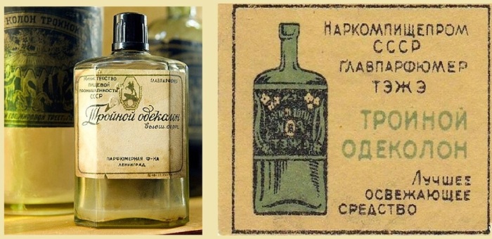 Одеколон не вызывал раздражение, освежал и снимал воспаление / Фото: yandex.ru Одеколон не вызывал раздражение, освежал и снимал воспаление / Фото: yandex.ru