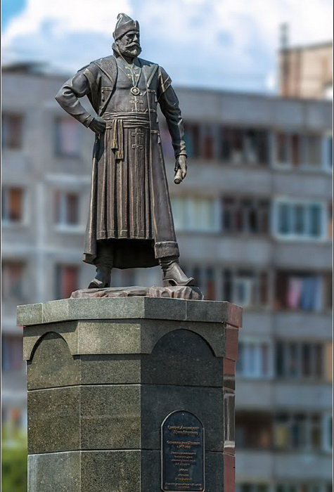 В городе Пушкино установлен памятник Григорию Пушке В городе Пушкино установлен памятник Григорию Пушке