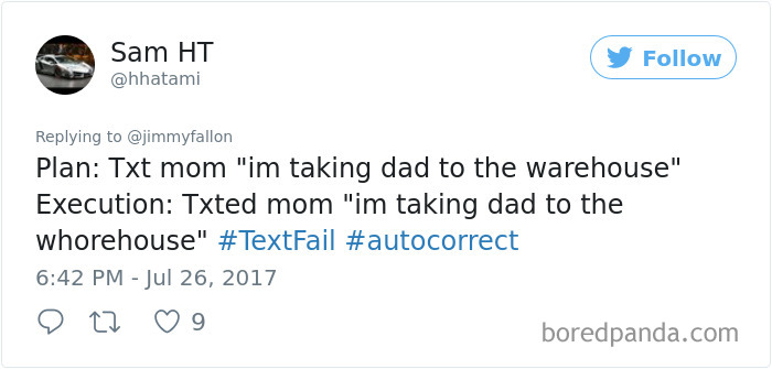 Textfail Tweet