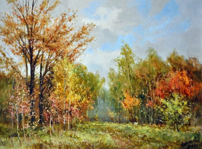 работы Алексея Аникина – 03 ХУДОЖНИК АЛЕКСЕЙ АНИКИН. ЦВЕТУЩИЕ ЛУГА