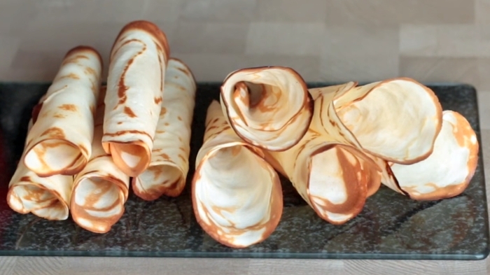 Хрустящие сахарные вафли на сковороде рецепт, видео рецепт, кулинария, вкусно, IrinaCooking, сахарные трубочки, Вафли, видео, длиннопост