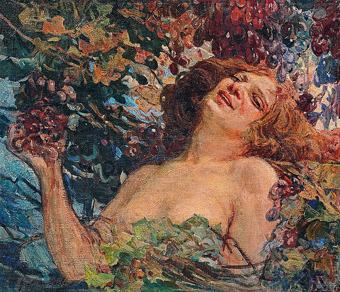 Портрет девушки. Автор: Иван Мясоедов. Как сын художника Мясоедова отплатил отцу за изувеченное детство