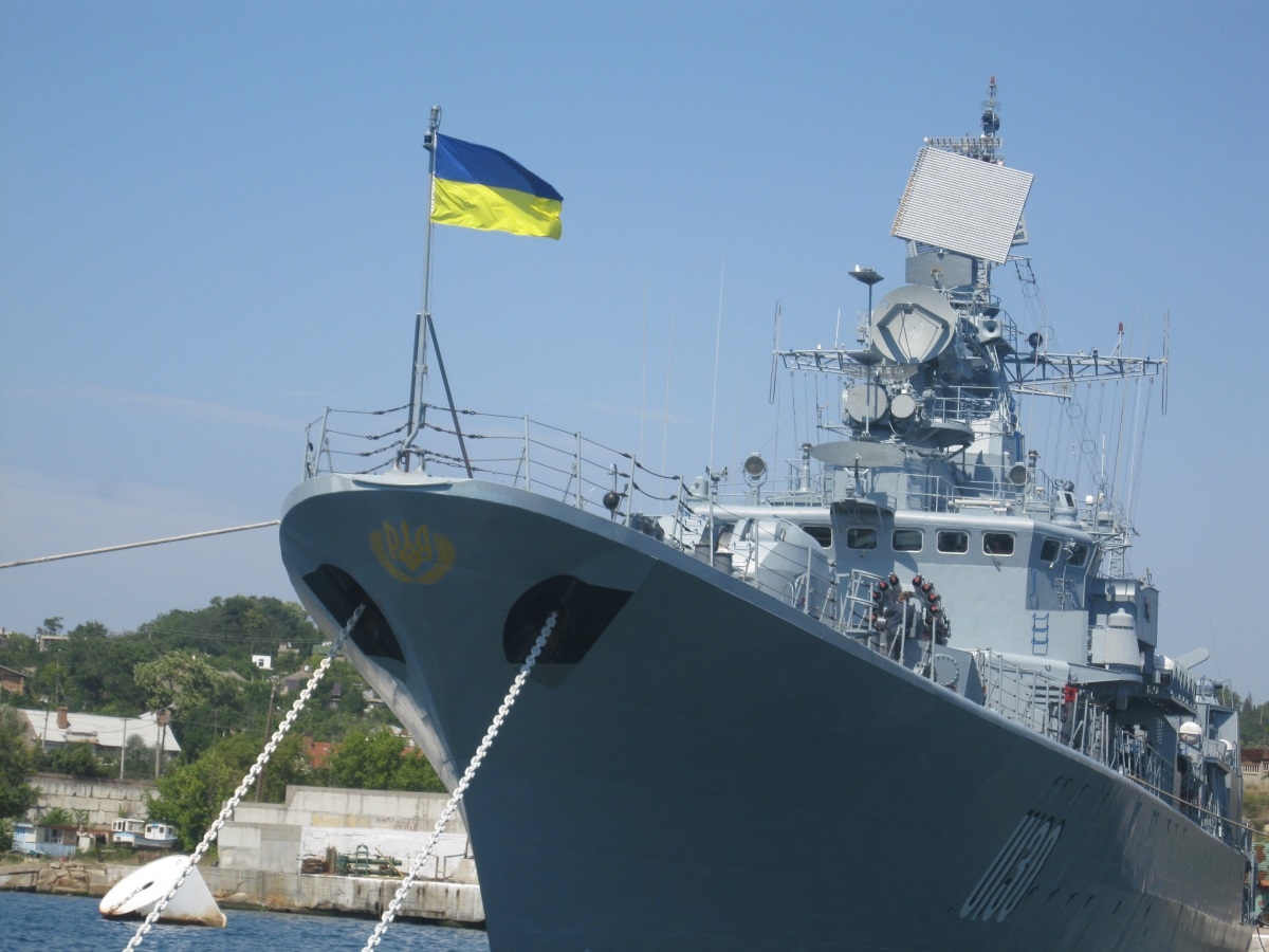 У флагмана ВМС Украины «Гетмана Сагайдачного» разорвало дуло артустановки АК-630