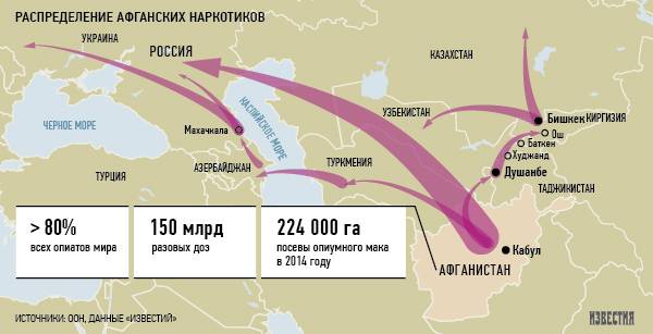 Афганский наркотрафик без границ Афганский наркотрафик без границ