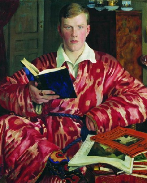 Портрет К.Б.Кустодиева. (1922). Автор: Б.М.Кустодиев. Муки и радости Бориса Кустодиева – художника, который писал жизнеутверждающие полотна прикованный к кровати