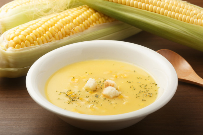 крем суп из кукурузы
