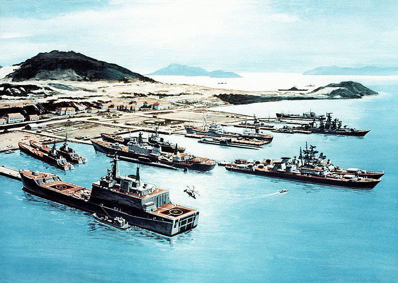 Сеть зарубежных баз ВМФ СССР Сеть зарубежных баз ВМФ СССР