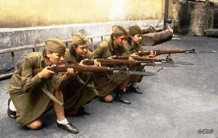Ожившие фото войны Ожившие фото войны СССР, война, история