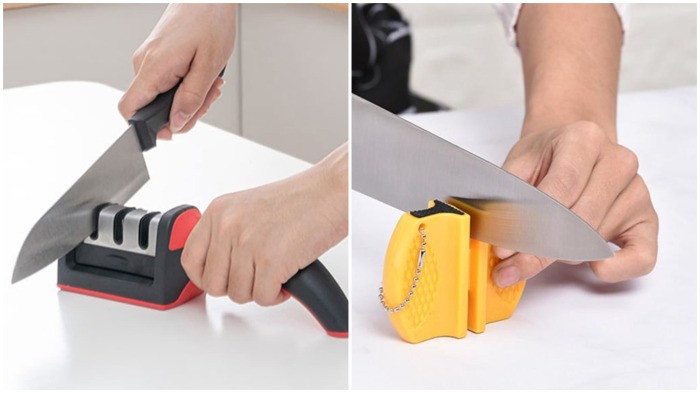 Дома же люди в основном пользуются специальными дешевыми точилками / Фото: aliexpress.ru Дома же люди в основном пользуются специальными дешевыми точилками / Фото: aliexpress.ru