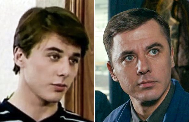 Российские актеры в своём первом фильме и сейчас
