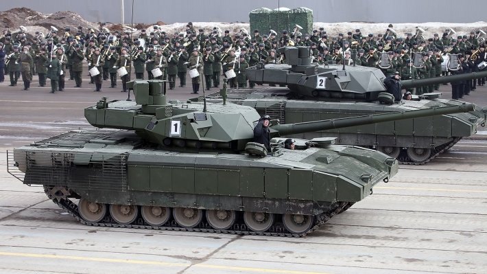 Объявлено о российских танках в Киеве