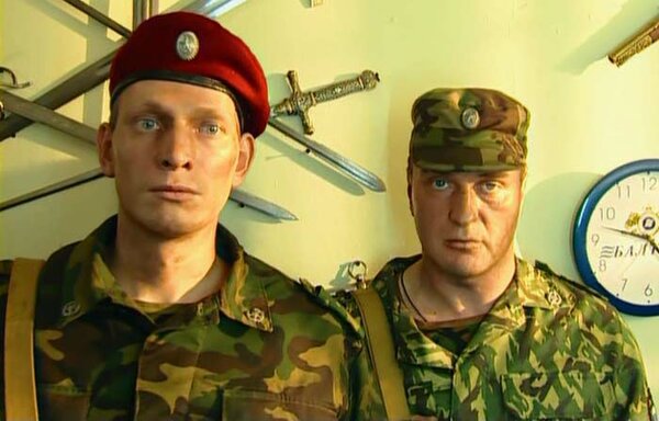 Олег Андреев и Александр Балуев в фильме «Спецназ», 2002 год (http://stuki-druki.com)