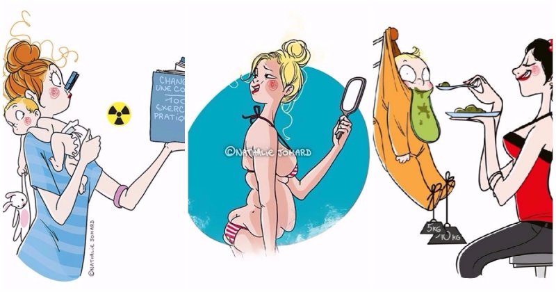 25 смешных и честных иллюстраций, показывающих каково это иметь детей