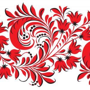 Орнамент для рисования на стене 3