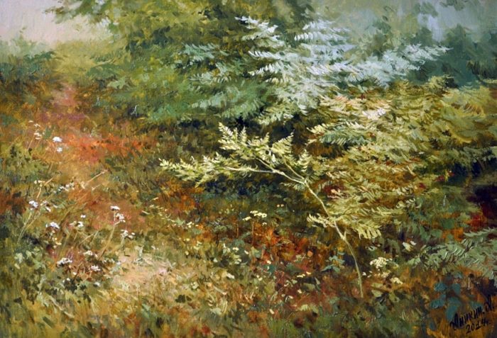 работы Алексея Аникина – 08 ХУДОЖНИК АЛЕКСЕЙ АНИКИН. ЦВЕТУЩИЕ ЛУГА