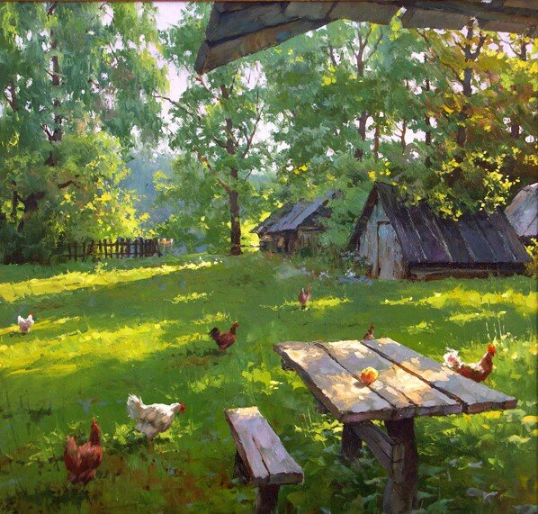 Художник Дмитрий Ильич Левин: мастер настроения