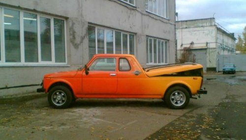 Невероятный тюнинг автомобиля "Нива" Невероятный тюнинг автомобиля "Нива"