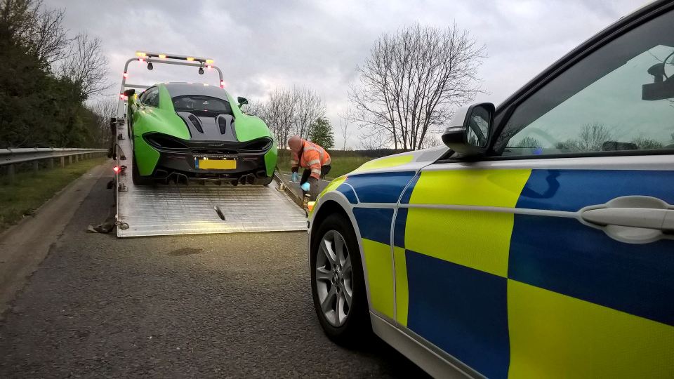 В Великобритании конфисковали три суперкара за «антисоциальное вождение»