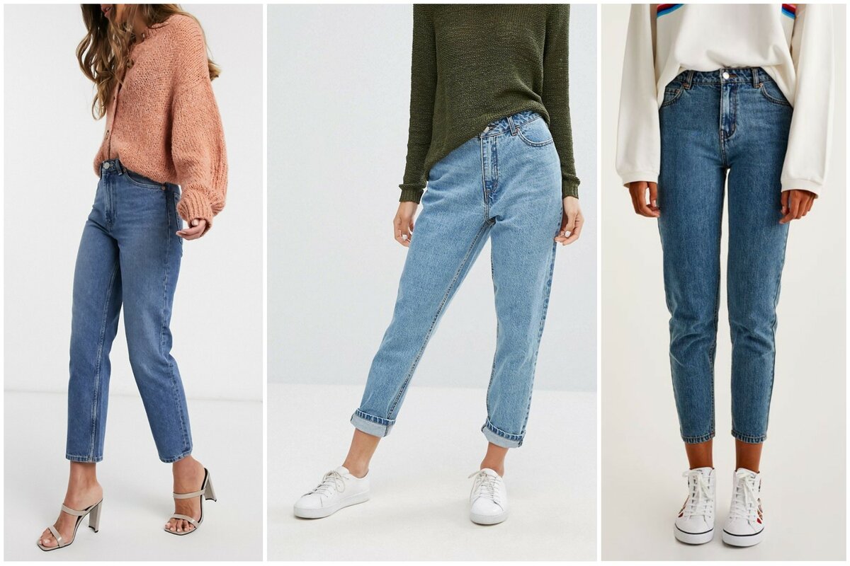 Прямые джинсы женские модные