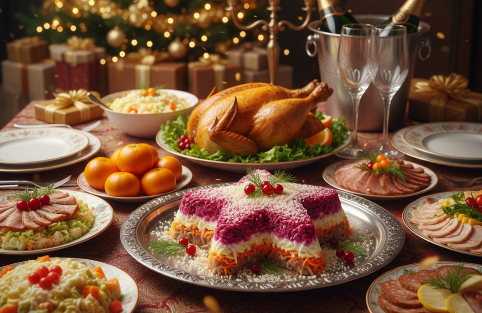 Названа скрытая опасность новогоднего стола