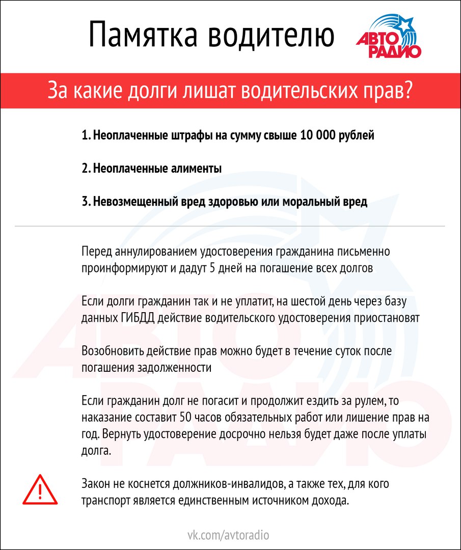 виды введение закона о лишение прав хочется самому