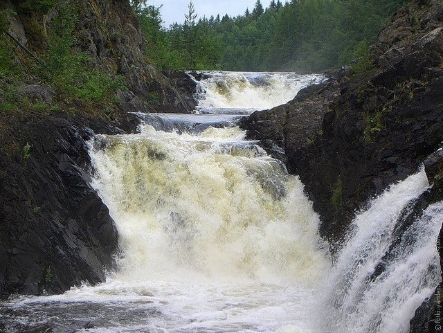 Водопад Кивач – природная жемчужина Карелии