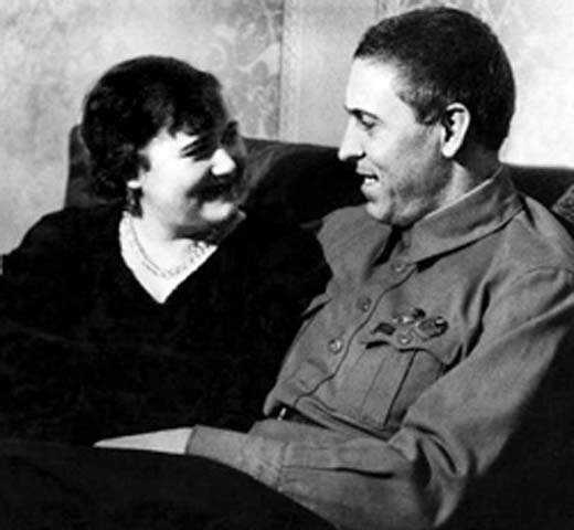 Алексей Стаханов с женой Галиной.