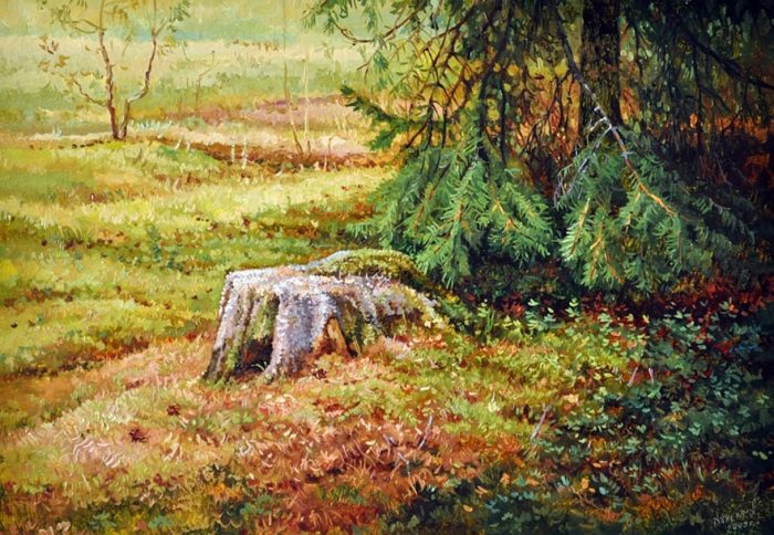 работы Алексея Аникина – 05 ХУДОЖНИК АЛЕКСЕЙ АНИКИН. ЦВЕТУЩИЕ ЛУГА