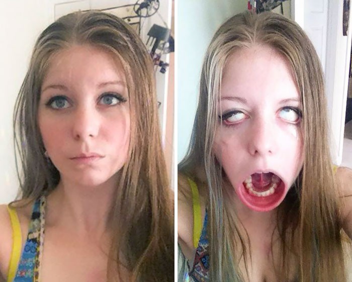 Участницы конкурса «Pretty girls making ugly faces»: жуть, как она есть! Участницы конкурса «Pretty girls making ugly faces»: жуть, как она есть!