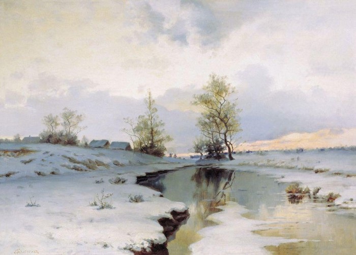 «ÐаÑало веÑнÑ». 1890-е. ÐвÑоÑ: ÐндогÑÑов Ðван ÐвановиÑ.
