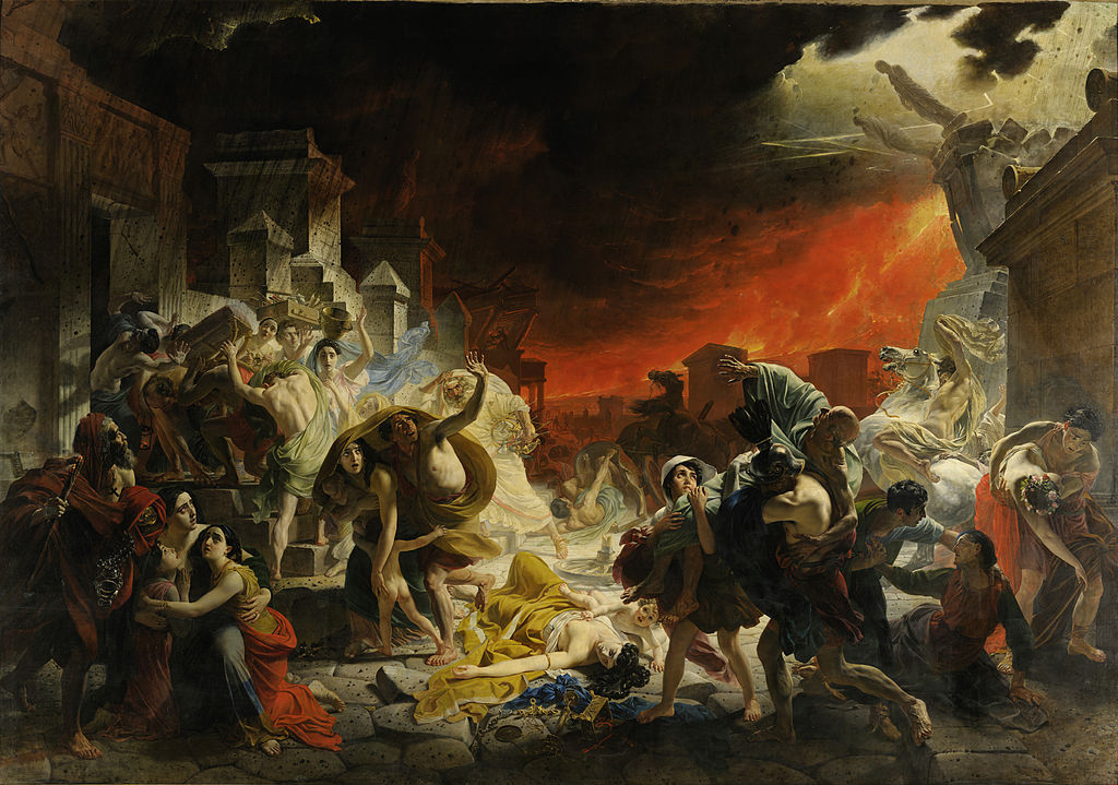 Карл Брюллов «Последний день Помпеи» 1830-1833Хранится в Государственном Русском музее в Санкт-Петербурге. Карл Брюллов «Последний день Помпеи» 1830-1833Хранится в Государственном Русском музее в Санкт-Петербурге.