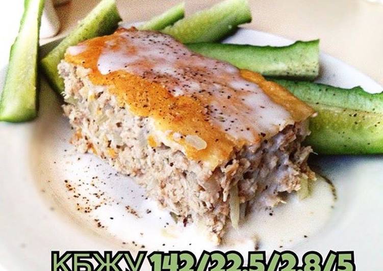 Белковое суфле из курицы и сои