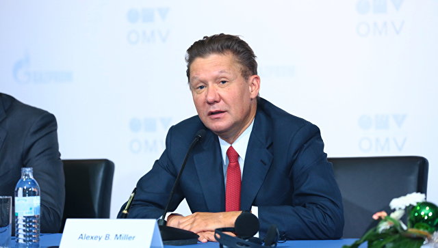 Глава Газпрома Алексей Миллер. Архивное фото Глава Газпрома Алексей Миллер. Архивное фото