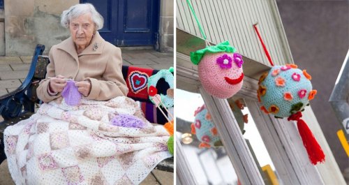 104-летняя бабушка рукодельн…