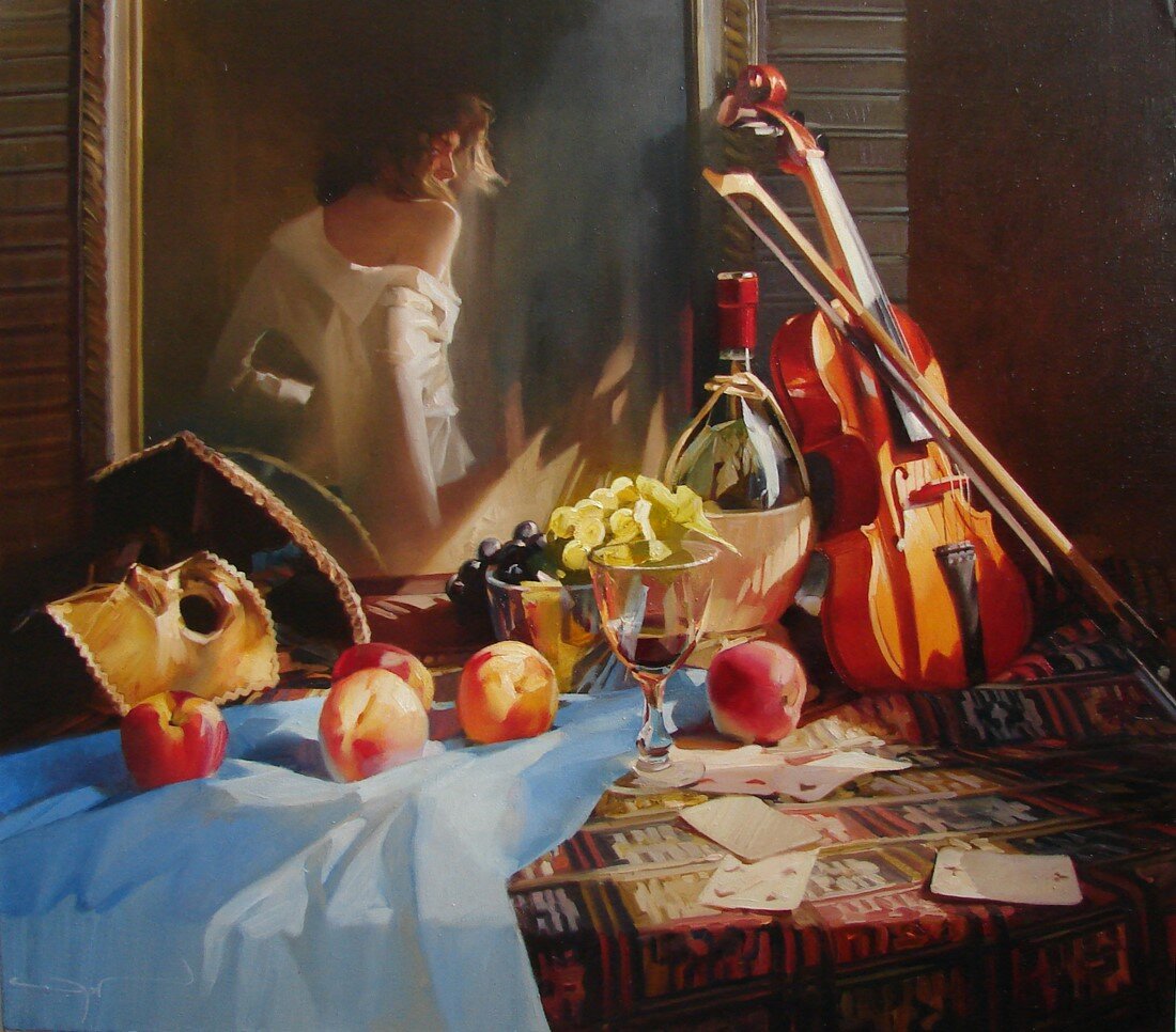"Утро у Казановы", 2011, холст, масло