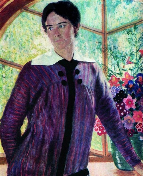 Юлия Кустодиева. (1909). Автор: Б.М.Кустодиев. Муки и радости Бориса Кустодиева – художника, который писал жизнеутверждающие полотна прикованный к кровати