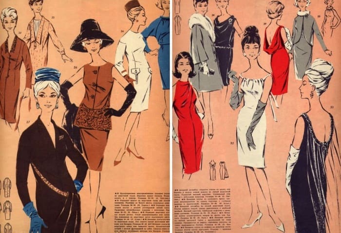 Журнал *Ригас модес*, 1964-1965 гг. | Фото: vintagestory.ru Журнал *Ригас модес*, 1964-1965 гг. | Фото: vintagestory.ru