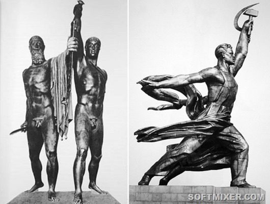 История создания скульптуры «Рабочий и колхозница» История создания скульптуры «Рабочий и колхозница»