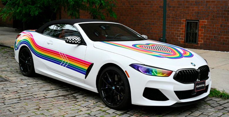 BMW изменил свой логотип в поддержку ЛГБТ