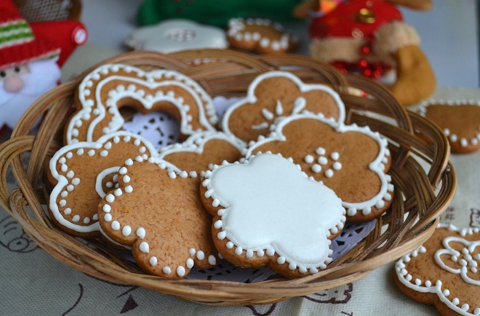 Имбирное печенье ассоциируется с праздниками. / Фото: mykaleidoscope.ru