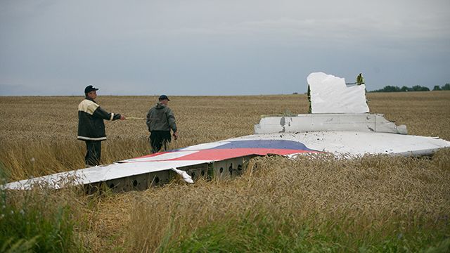 сбитый Боинг MH-17