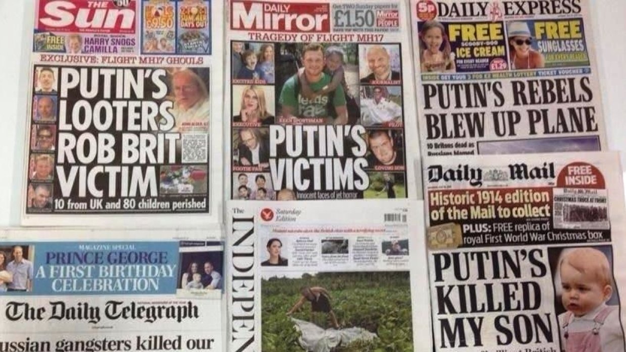 Война по газетным заголовкам