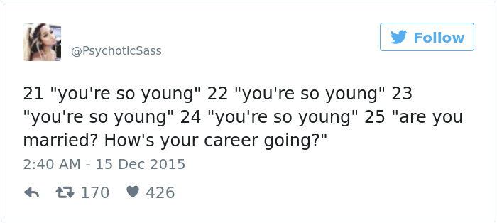 Growing Old Tweets