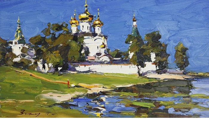 Импрессионизм от Андрея Захарова. Современные картины, за которые борются покупатели аукционов «Сотбис» и «Кристис»: В чём уникальность полотен Андрея Захарова