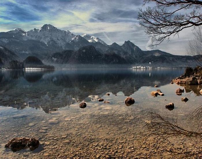 Шикарные отражения в воде (36 фото) Шикарные отражения в воде