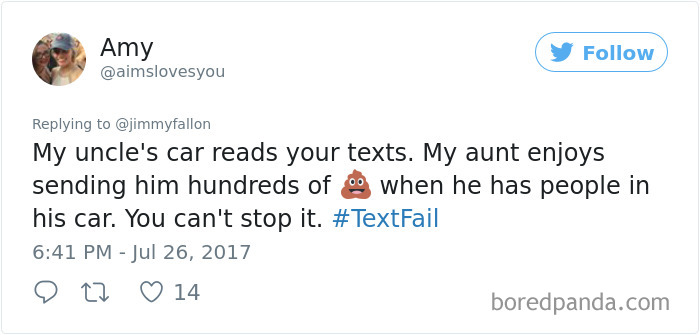 Textfail Tweet