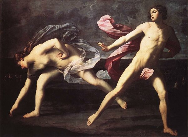 Гвидо Рени. Аталанта и Гиппомен, 1618-9
