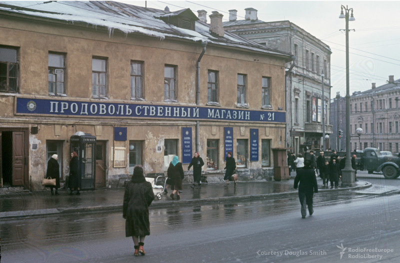 Москва. Место съемки не известно. СССР, американцы., архив, фотографии