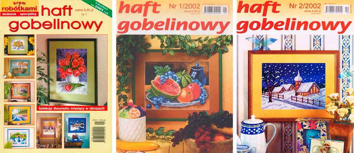 Haft gobelinowy - журнал по вышивке крестом