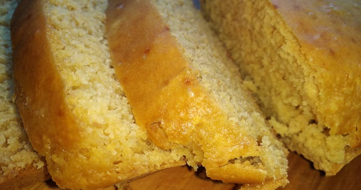 Быстрый кукурузный хлеб без дрожжей
